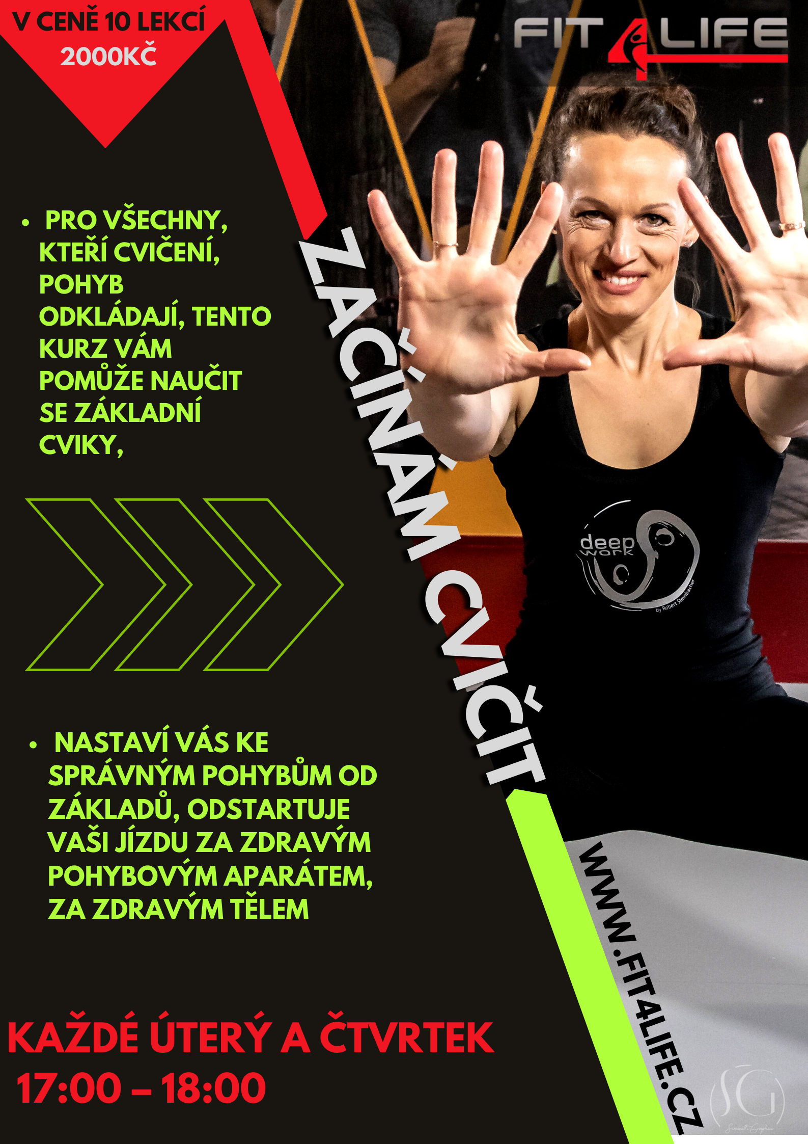 Začátečník ve fitness